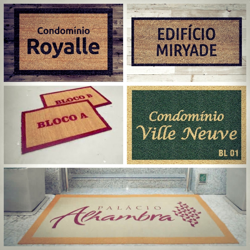 tapetes personalizados decoração